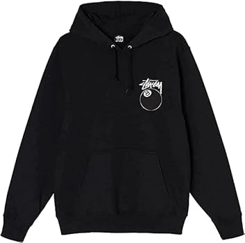 【６４%off❗️】stussy 新品 8BALL 新作 L 黒 パーカー Amazon.co.jp: [ステューシー] 8 BALL HOODIE スウエット